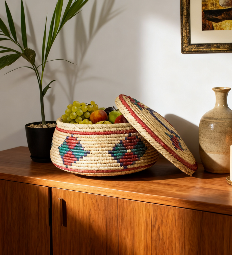 Lidded Storage Baskets