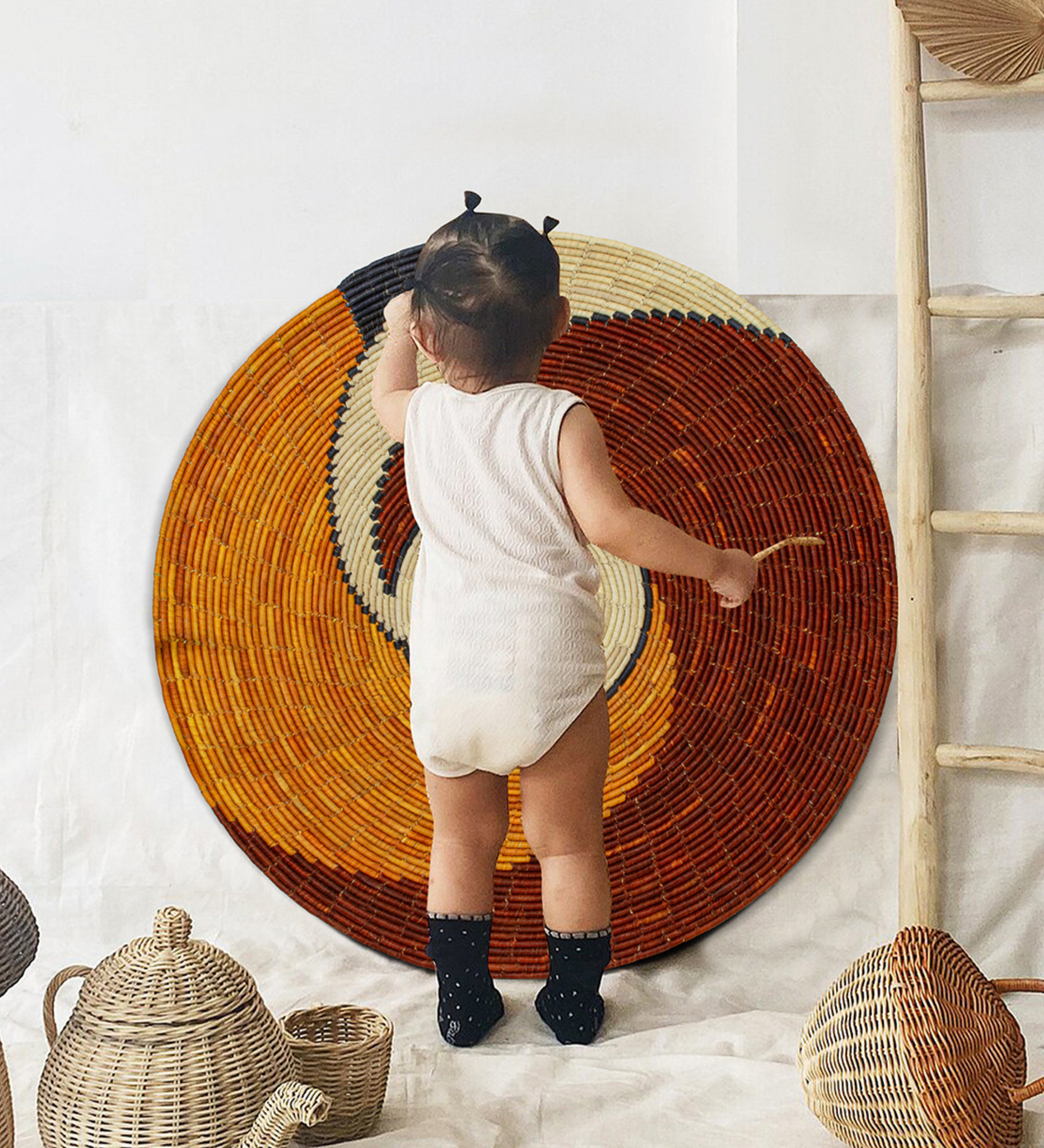 One of a Kind Woven Baskets