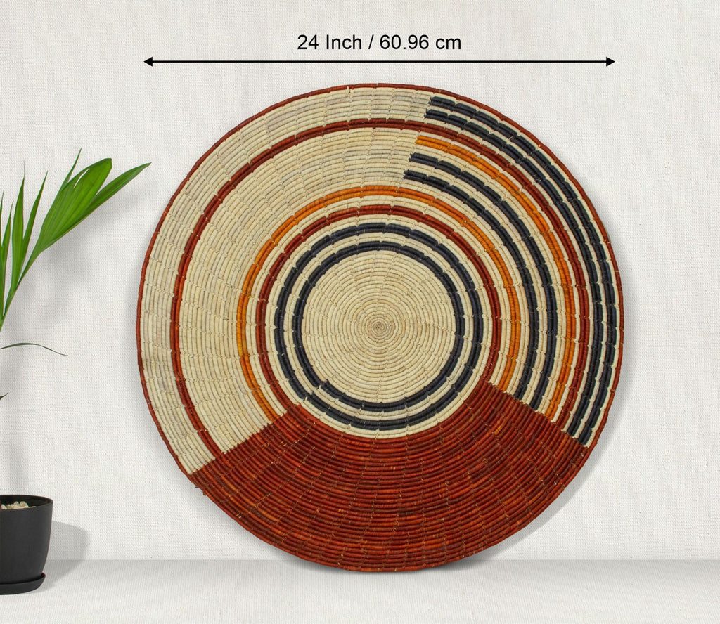 One-of-a-Kind | Search Light 24" Flat Wall Basket - MT-1902-24