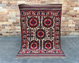 Gul Berjesta Afghan Wool Kilim - 6x4 ft