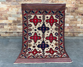 Gul Berjesta Afghan Wool Kilim - 6x4 ft