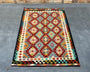 Afghan Maimana Wool Kilim - 7x5 ft