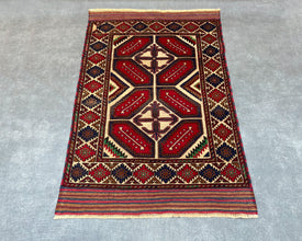 Gul Berjesta Afghan Wool Kilim - 6x4 ft