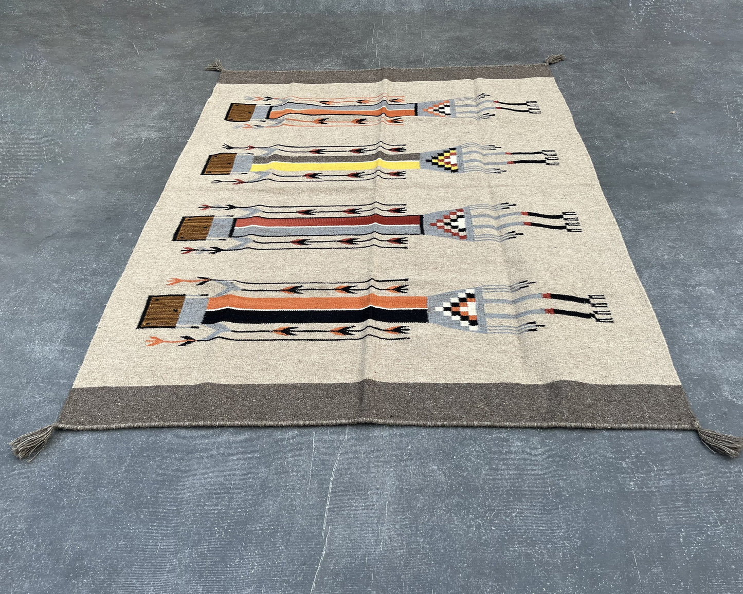 Premium Navajo Inspired Yei-Be-Chei Pictorial Rug WD-028-35