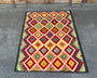 Afghan Maimana Wool Kilim - 7x5 ft