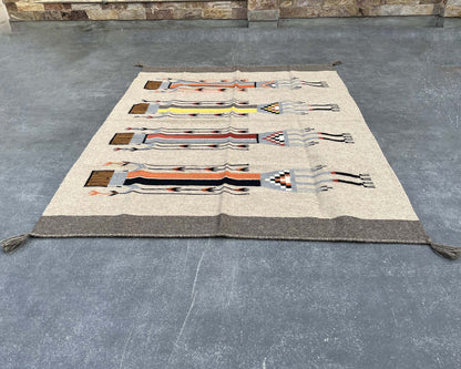 Premium Navajo Inspired Yei-Be-Chei Pictorial Rug WD-028-35