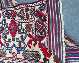 Gul Berjesta Afghan Wool Kilim - 6x4 ft