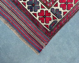 Gul Berjesta Afghan Wool Kilim - 6x4 ft