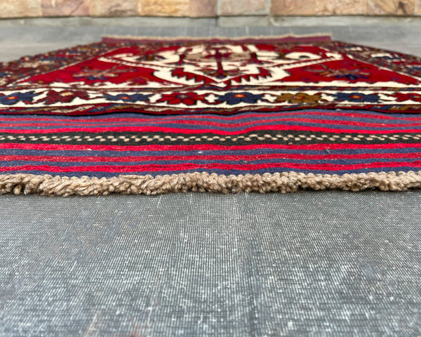 Gul Berjesta Afghan Wool Kilim - 6x4 ft