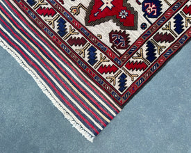 Gul Berjesta Afghan Wool Kilim - 6x4 ft