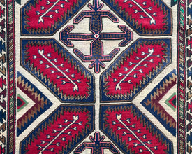 Gul Berjesta Afghan Wool Kilim - 6x4 ft