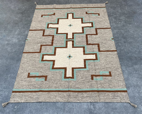 Storm - Southwestern Wool Flatweave Rug