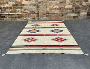 Eye Dazzler - Wool Flatweave Rug