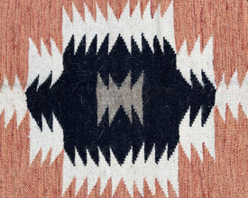 5x7ft Wool Kilim – Southwestern Flatweave Rug