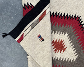 Two Grey Hills - Wool Flatweave Rug