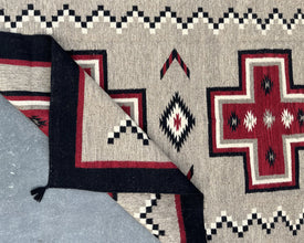 5x7ft Wool Kilim – Southwestern Flatweave Rug