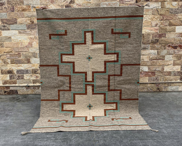 Storm - Southwestern Wool Flatweave Rug