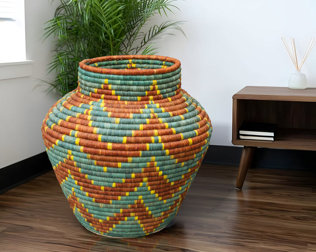 Coral Reef Potter Basket 24-Inch PP-1124-22