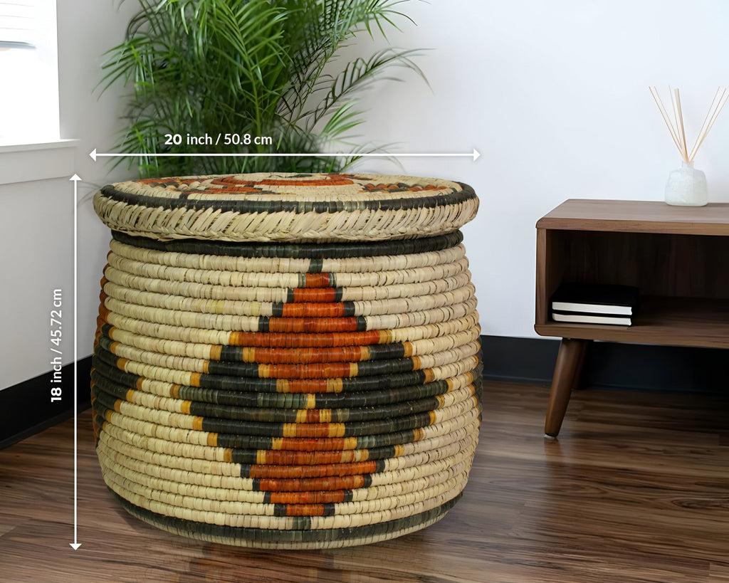 Fire Large Storage Laundry Basket BL-1202-24