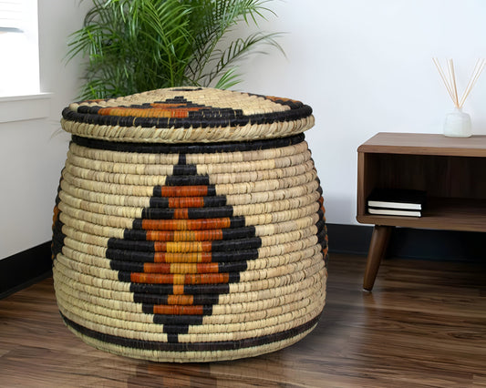 Tribal Rhythm Large Storage Laundry Basket BL-1204-24