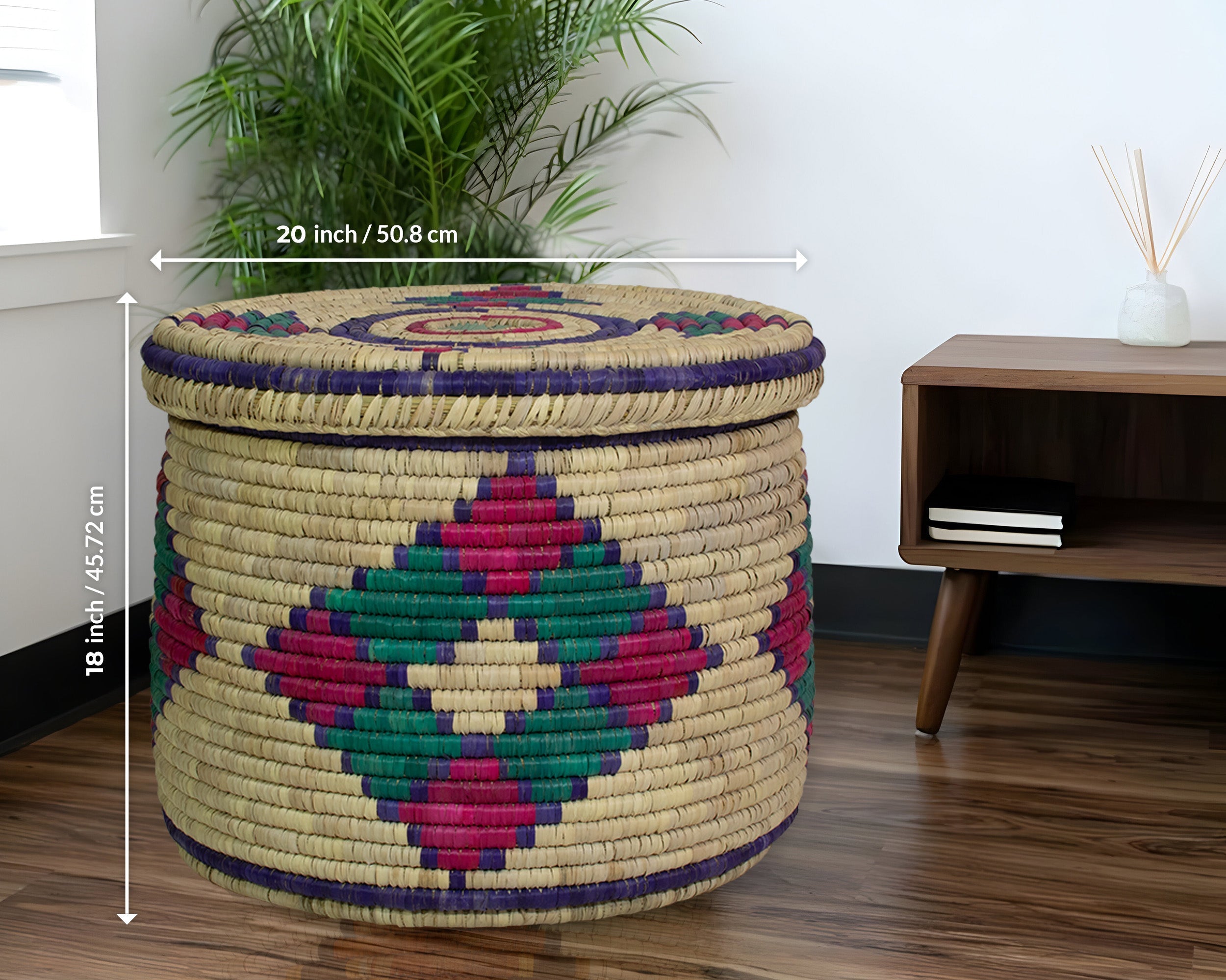 Oasis Garden Large Storage Laundry Basket BL-1205-24