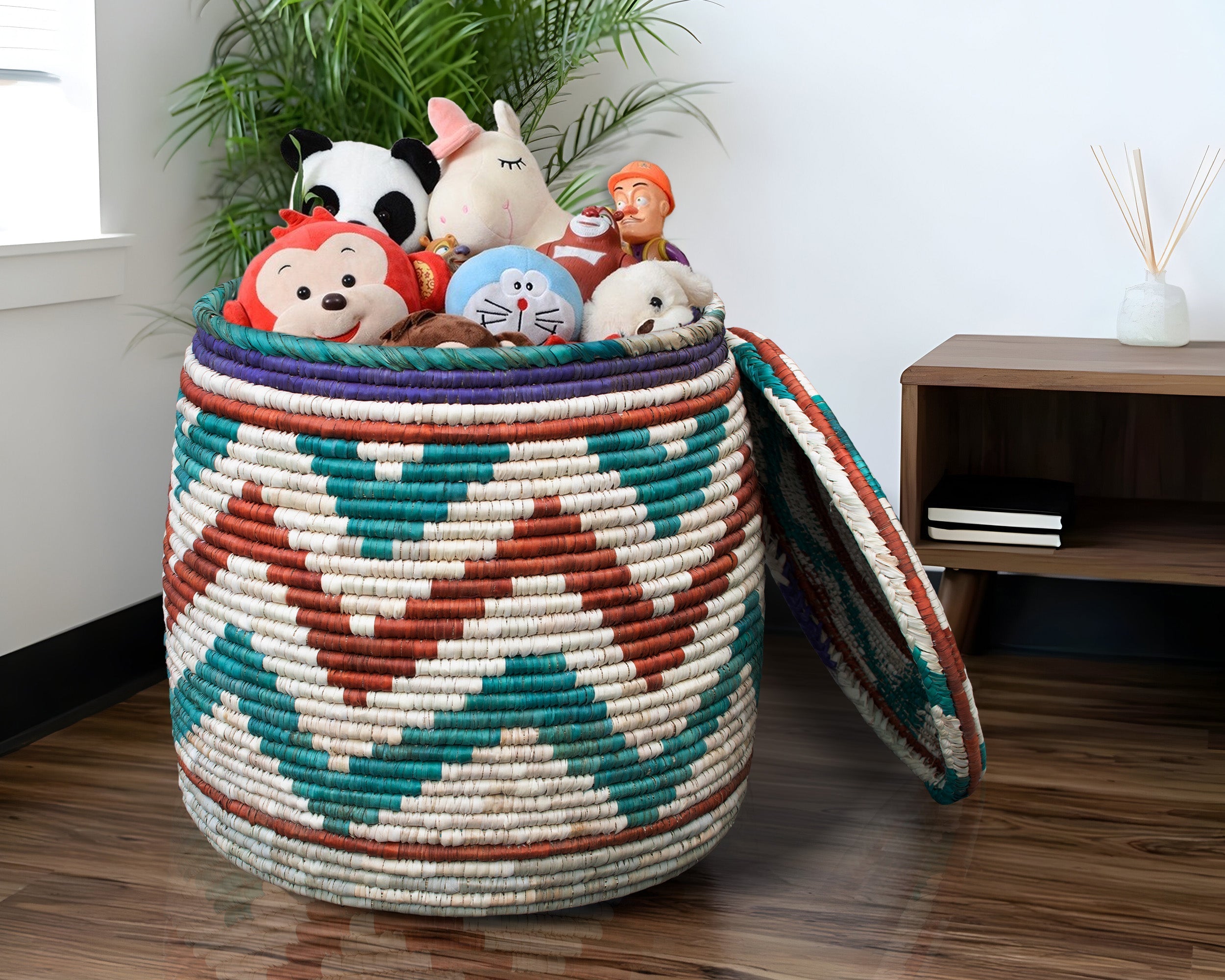 Chevron Large Storage Laundry Basket BL-1210-24