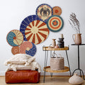 Patriotic Wall Basket Gallery Set of 8