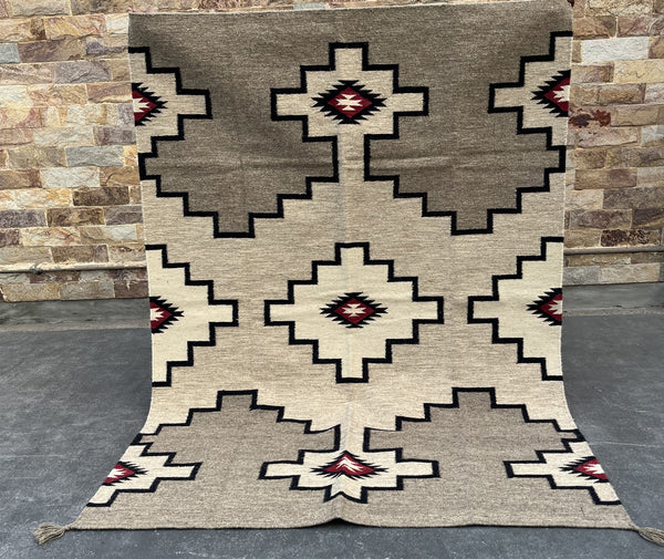 Chinele- Southwestern Wool Flatweave Rug