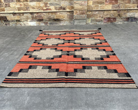 Crystal - Southwestern Wool Flatweave Rug