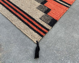 Crystal - Southwestern Wool Flatweave Rug