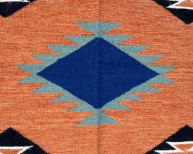 Eye Dazzler - Wool Flatweave Rugeave Rug