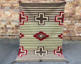 Cross - Wool Flatweave Rug