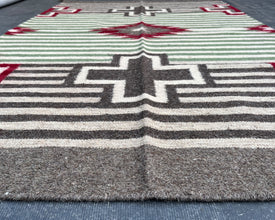 Cross - Wool Flatweave Rug