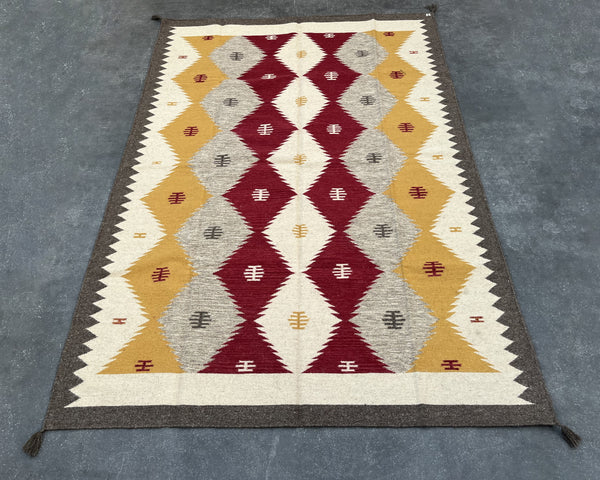 Crystal - Wool Flatweave Rug