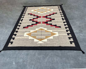 Star Burst - Wool Flatweave Rug