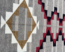 Star Burst - Wool Flatweave Rug