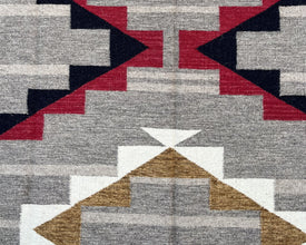 Star Burst - Wool Flatweave Rug