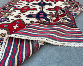 Gul Berjesta Afghan Wool Kilim - 6x4 ft