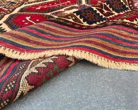 Gul Berjesta Afghan Wool Kilim - 6x4 ft