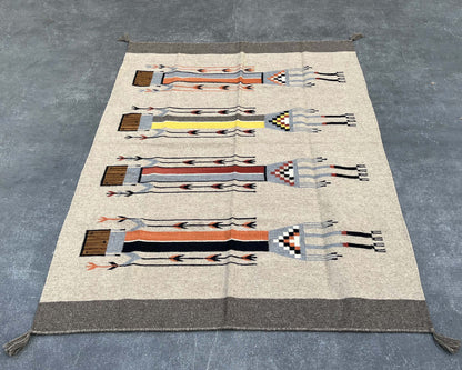 Premium Navajo Inspired Yei-Be-Chei Pictorial Rug WD-028-35