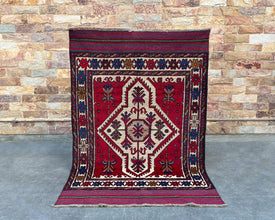 Gul Berjesta Afghan Wool Kilim - 6x4 ft