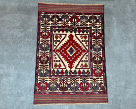 Gul Berjesta Afghan Wool Kilim - 6x4 ft