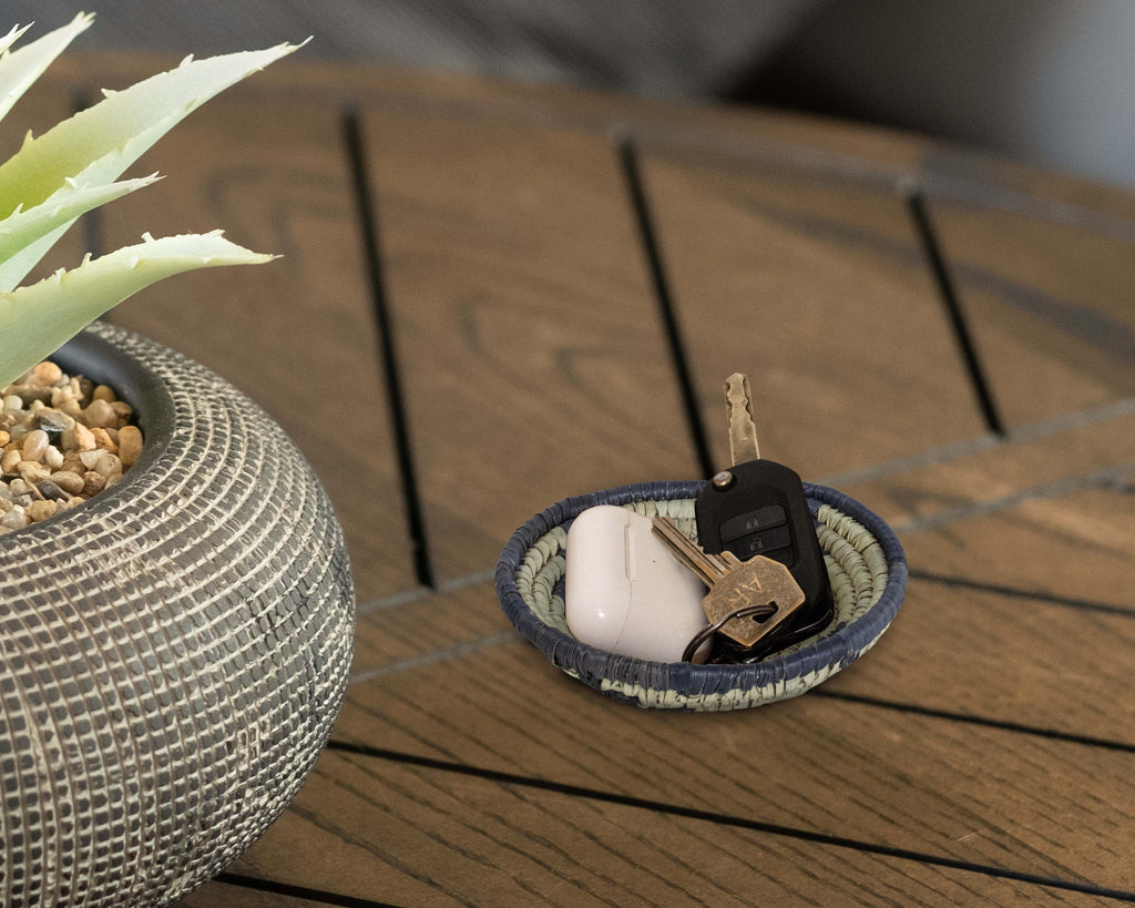 Boho Medallions Miniature Basket Pack of 5 - LBW-1608-5 B