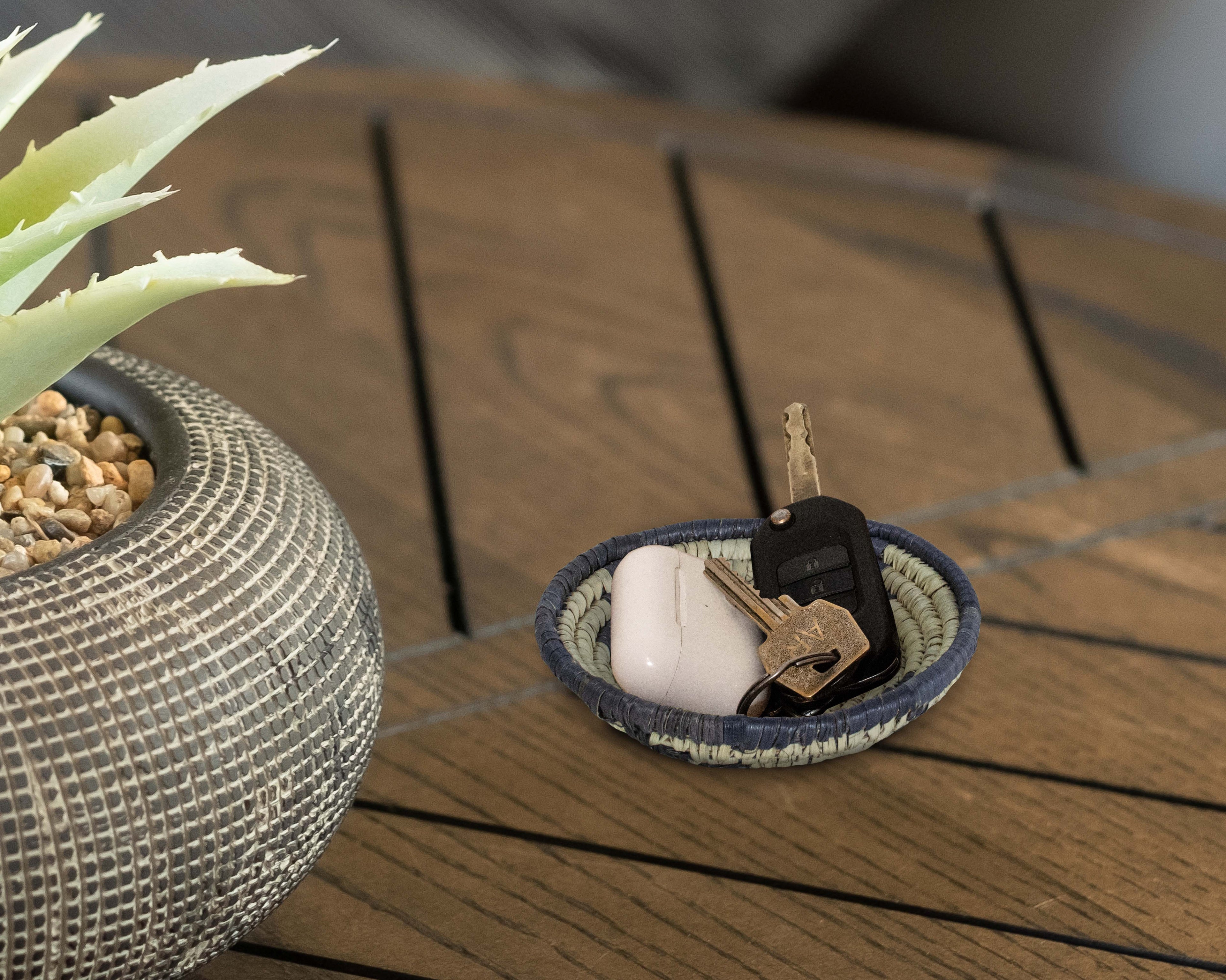 Boho Medallions Miniature Basket Pack of 5 - LBW-1608-5 B