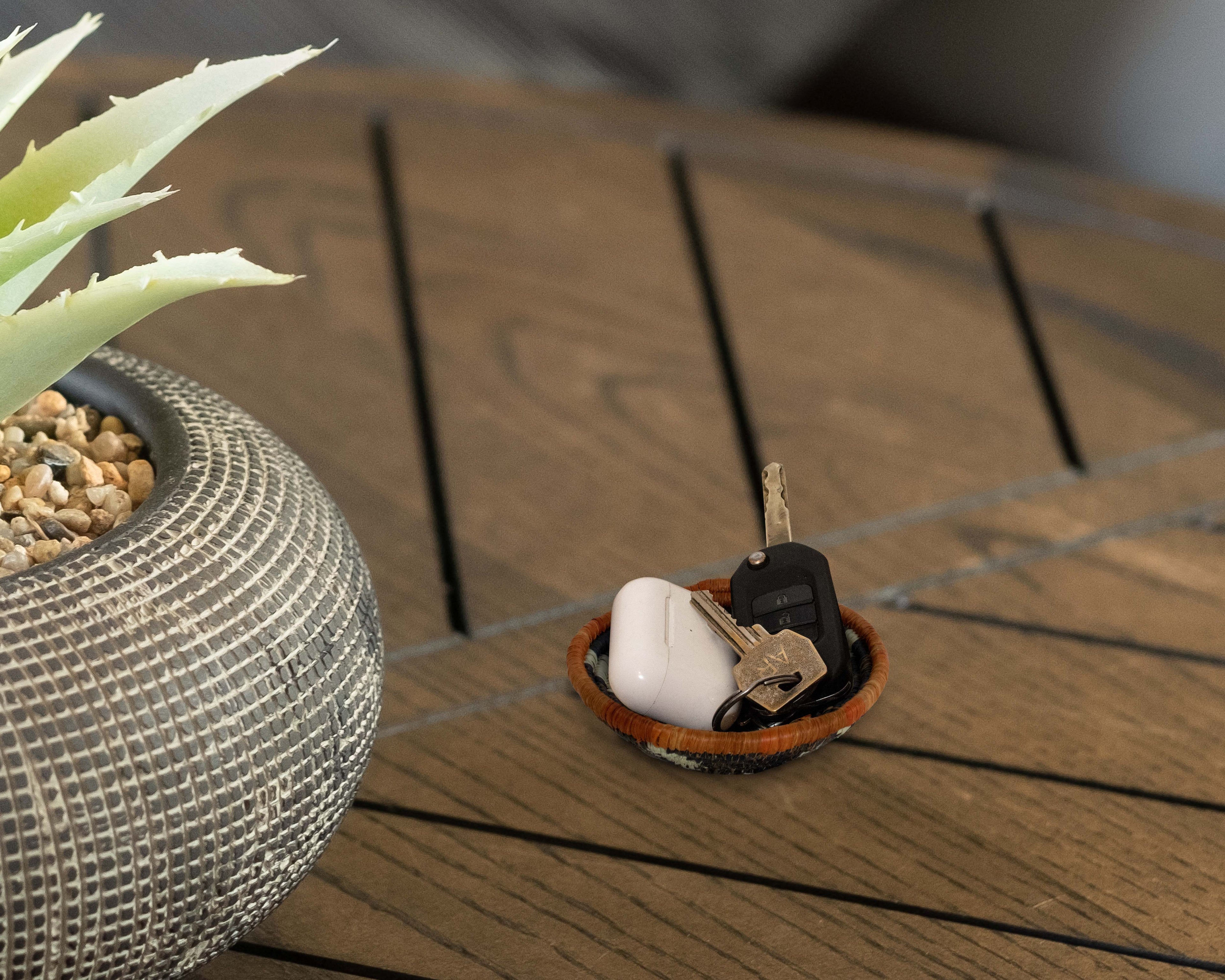 Boho Medallions Miniature Basket Pack of 5 - LBW-1609-5 A