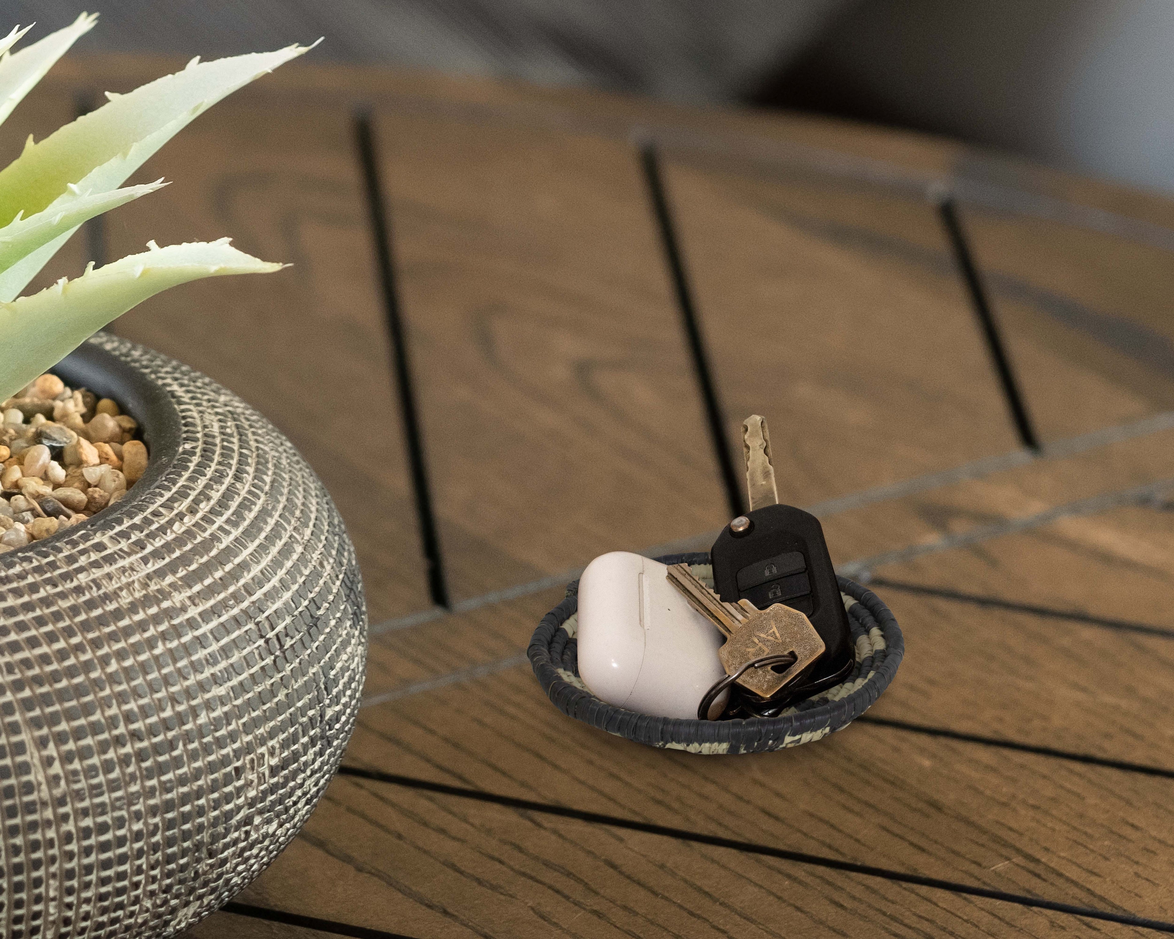 Boho Moon Light Miniature Basket Pack of 5 - LBW-1603-5 B