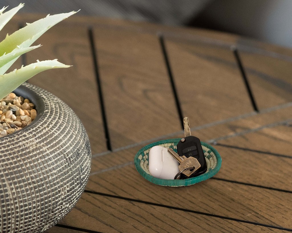 Boho Dotted Mesa Miniature Basket Pack of 5 - LBW-1606-5