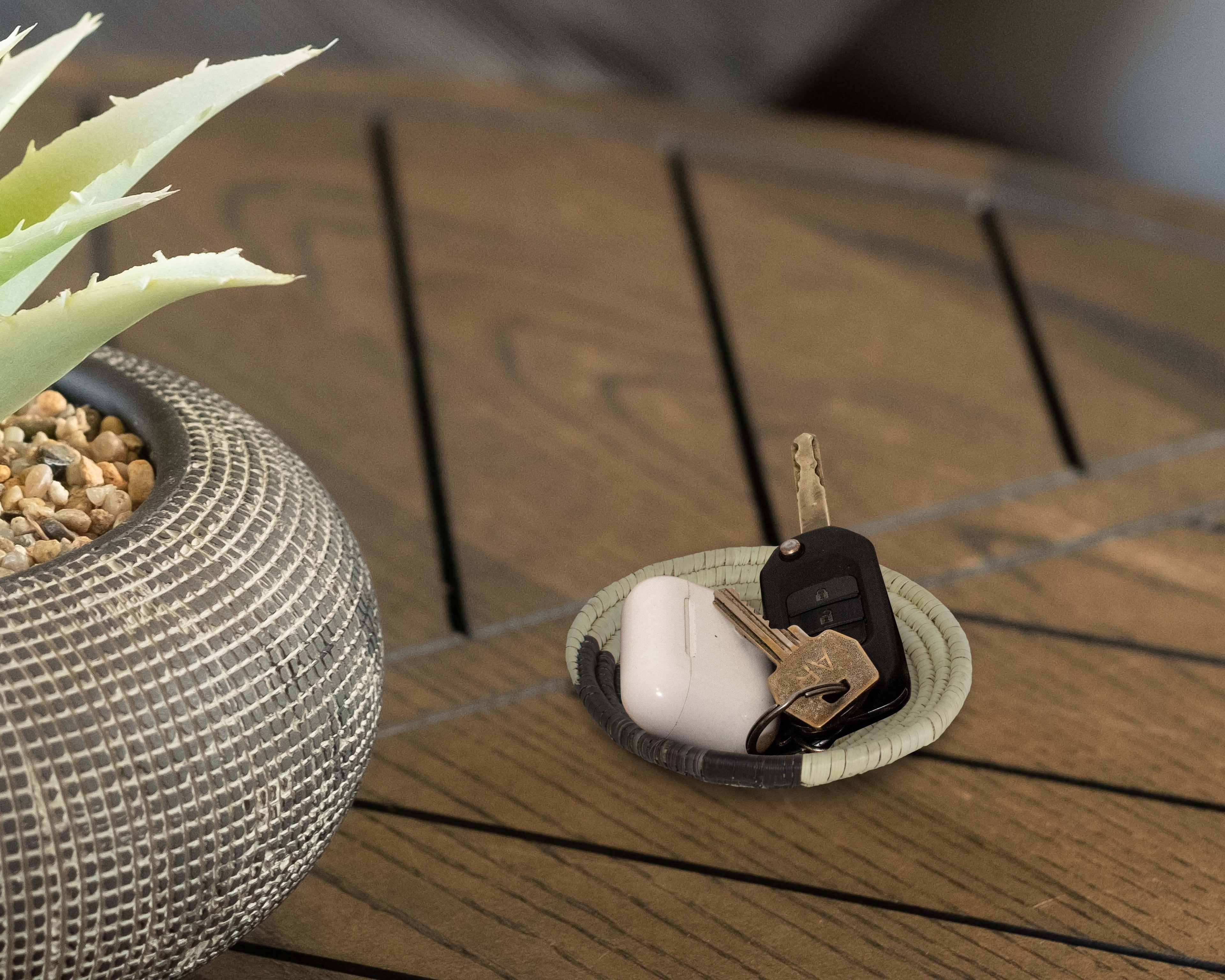 Boho Yei Black Miniature Basket Pack of 5 - LBW-1601-5 C