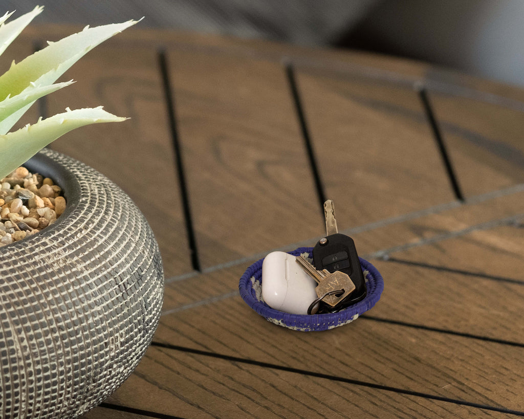 Boho Medallions Miniature Basket Pack of 5 - LBW-1608-5 C