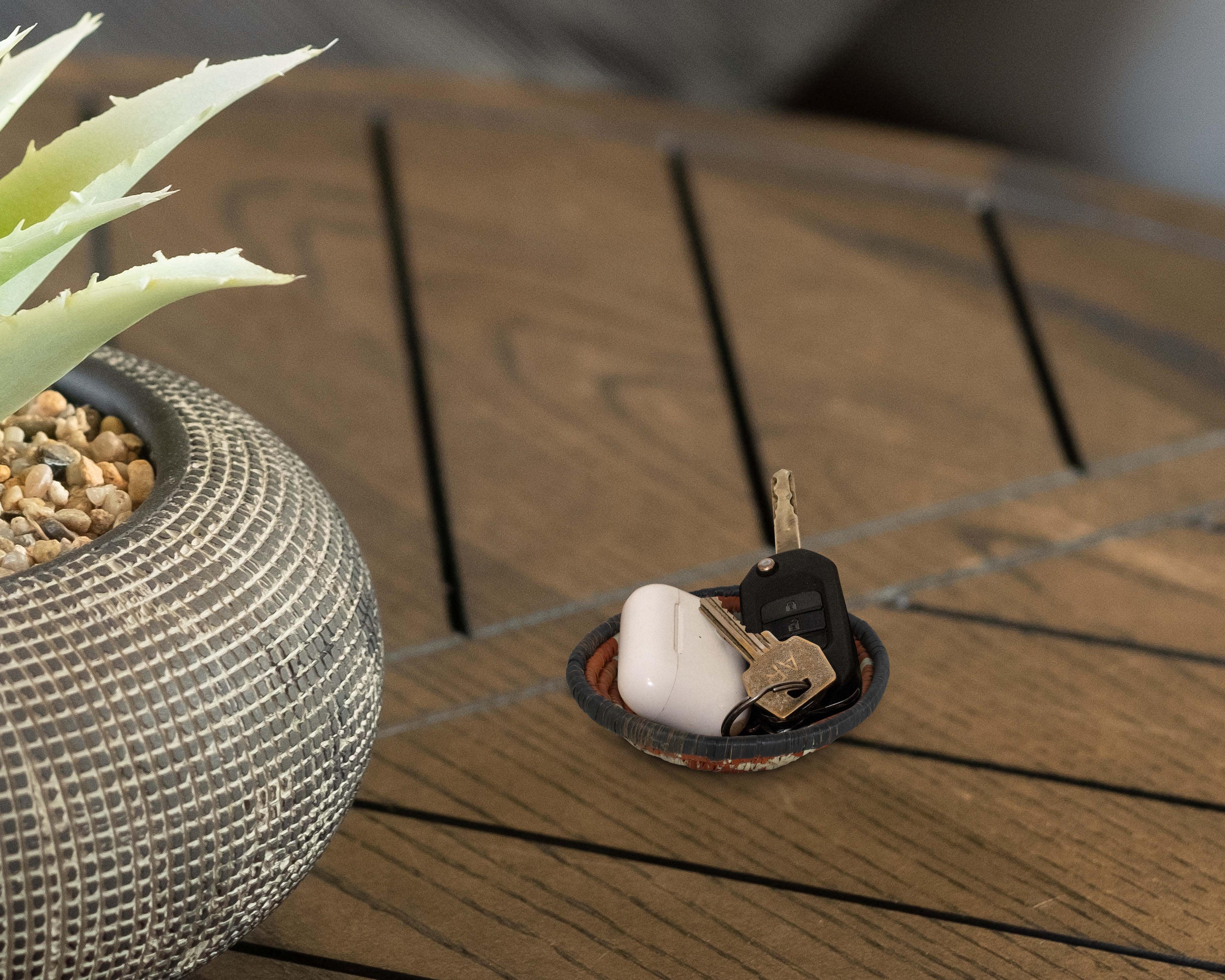 Boho Medallions Miniature Basket Pack of 5 - LBW-1609-5 B